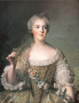 讓 馬尅 納迪爾 Portrait of Madame Sophie, Daughter of Louis XV